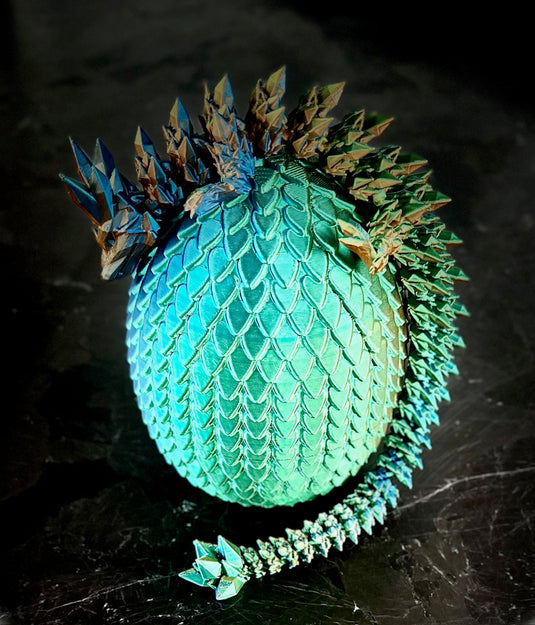 Emerald Dragon + Egg